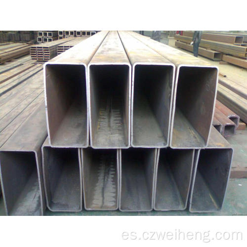 Tubo rectangular de acero con pared de 0.5-25 m m